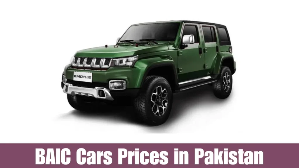 BAIC Cars Prices in Pakistan