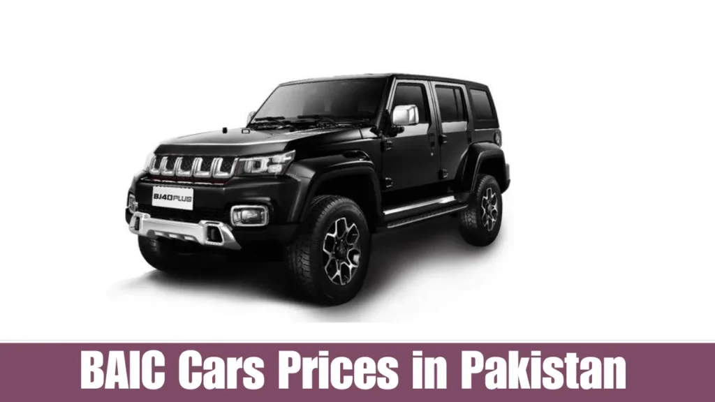 BAIC Cars Prices in Pakistan 2025