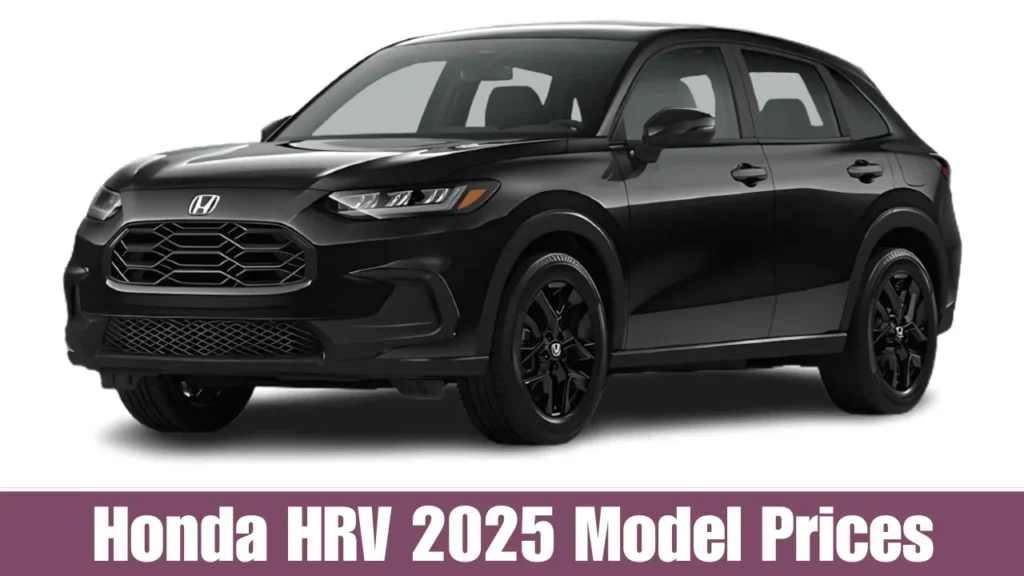 Honda HRV 2025 Model Price 2025