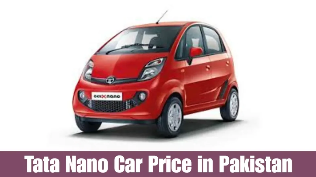 Tata Nano Car Price in Pakistan