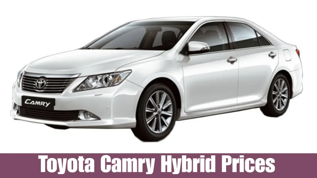 Toyota Camry Hybrid Prices