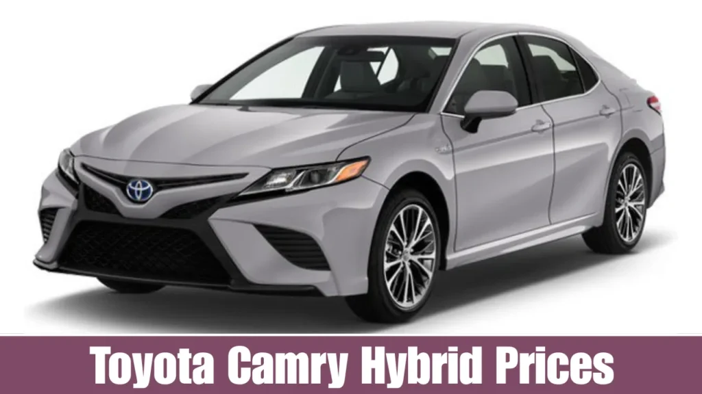 Toyota Camry Hybrid Prices 2025