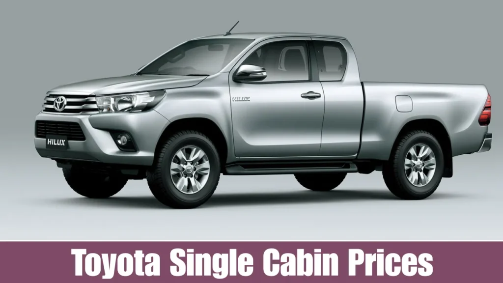 Toyota Single Cabin Prices