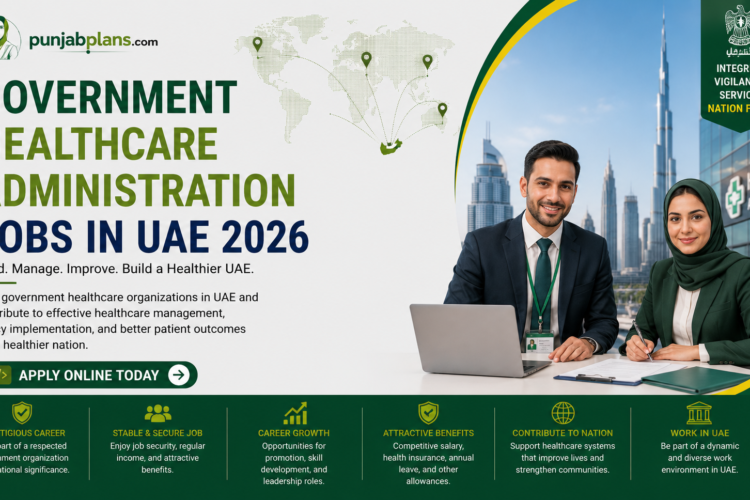 Government Healthcare Administration Jobs in UAE 2026