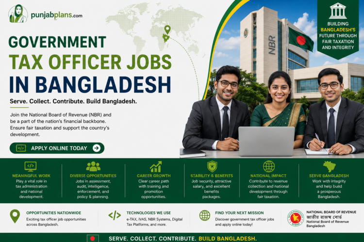 Government Tax Officer Jobs in Bangladesh 2026