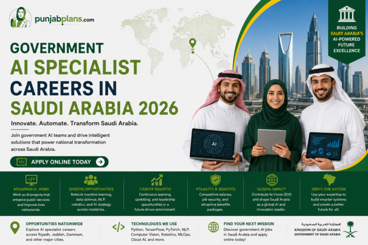 Government AI Specialist Careers in Saudi Arabia 2026